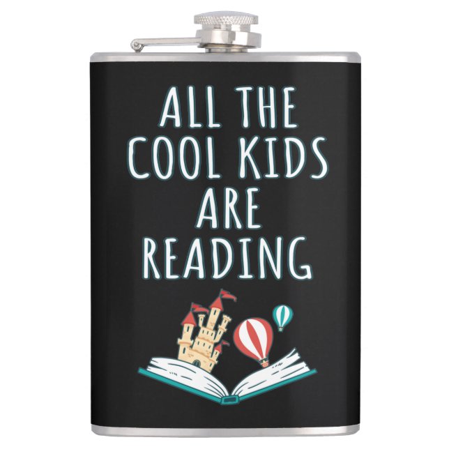 Petaca Todos los niños de Guay están leyendo la máscara I (Anverso)