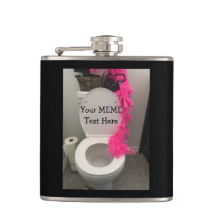 Petaca Toilet Bowl Funny Creat a MEME