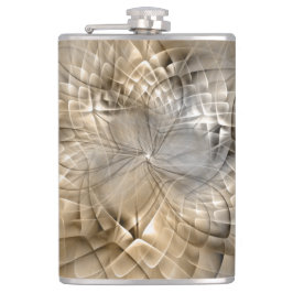 Petaca Tones de la Tierra Resumen Textura moderna de arte