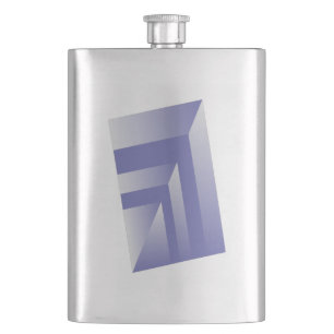 Petaca Tonos azul violeta