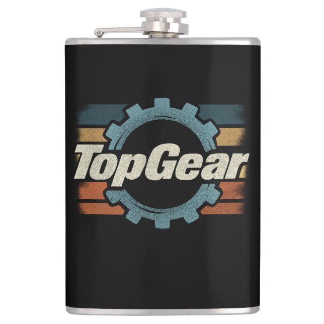 Petaca Top Gear Retro Vintage (Anverso)