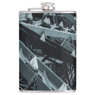 Petaca Torre Eifel Paris Steel y el cielo Flask