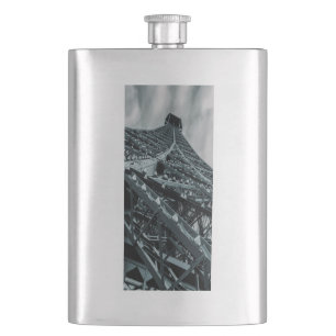 Petaca Torre Eifel Paris Steel y el cielo Flask