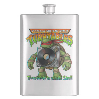 Petaca tortuga ninja adolescente giratoria