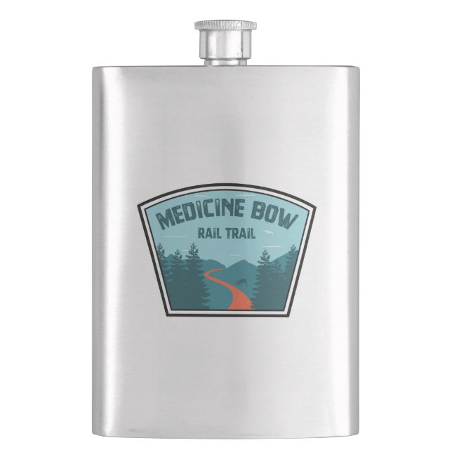 Petaca Trayecto de tren de Bow para medicamentos (Anverso)