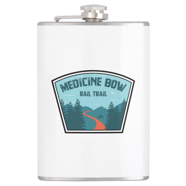 Petaca Trayecto de tren de Bow para medicamentos (Anverso)