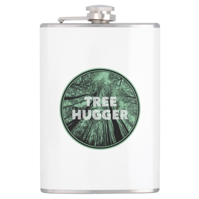 Petaca Tree Hugger Green (Anverso)