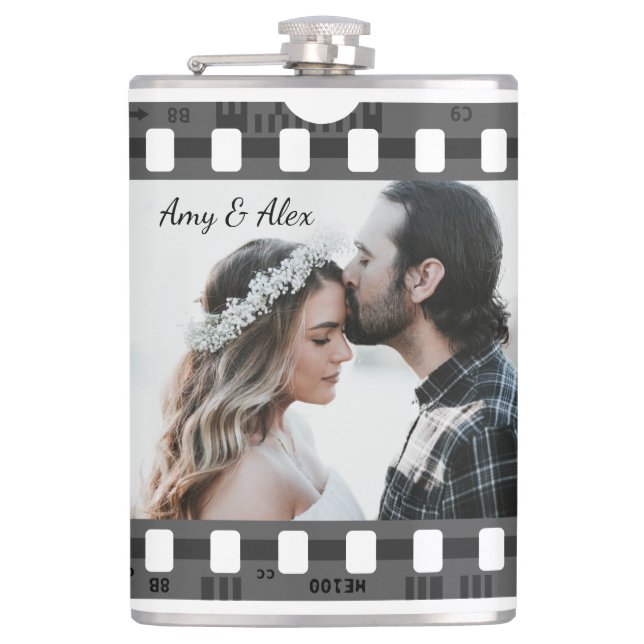 Petaca Trendy Film Reel Movie Personalizado Picture Frame (Anverso)
