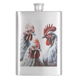 Petaca Tres Hens Faith Francesas Esperan que la caridad s