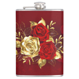 Petaca Tres Rosas Joyas