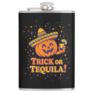 Petaca Trick or Tequila – Fiesta divertida de calabaza de