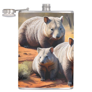 Petaca Trío de las salidas: Wombat Wanderers,