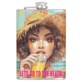 Petaca Tropical Beach, Lets Go to The Beach, Orange Turqu