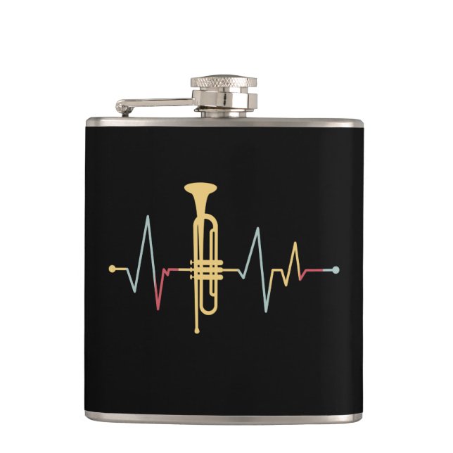 Petaca Trumpet Heartbeat (Anverso)