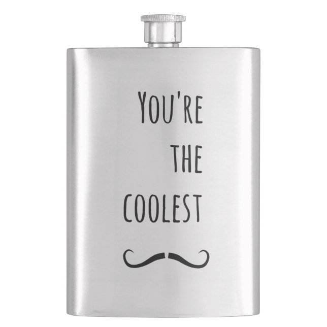 Petaca Tu Mustache Más Cómodo (Anverso)