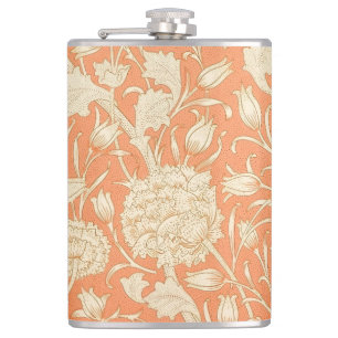 Petaca Tulipán Salvaje Patrón Floral Vintage de William M