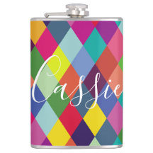 Tumbler termal arcoiris de Harlequin bajo control