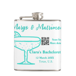 Petaca Turquesa Margs & Matrimonia Bachelorette