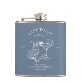 Petaca Último Brindis en la Costa Despedida de Soltera