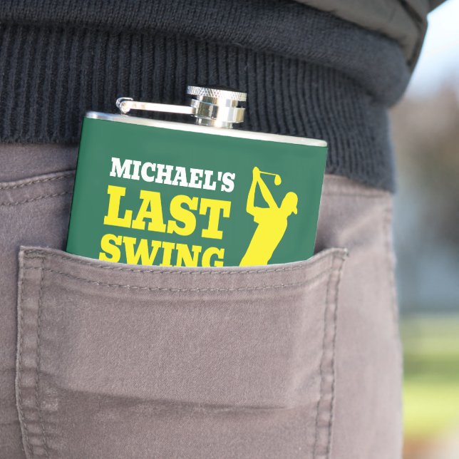 Petaca Último swing antes del anillo Frasco para la fiest (In Situ)