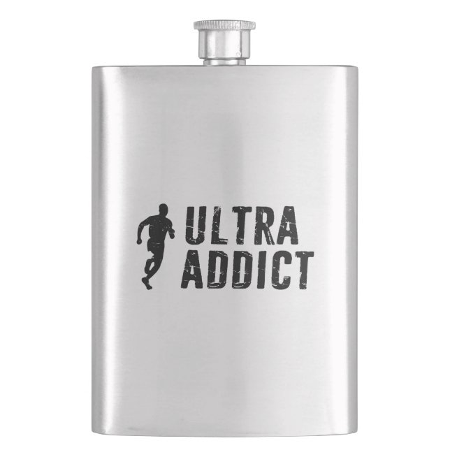 Petaca Ultra adicto (Anverso)