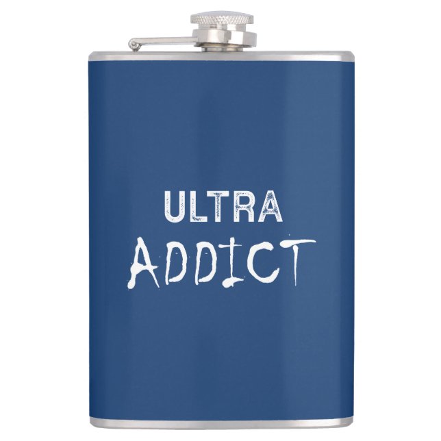 Petaca Ultra adicto (Anverso)