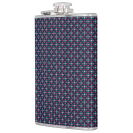 Petaca Un frasco elegante con un patrón geométrico