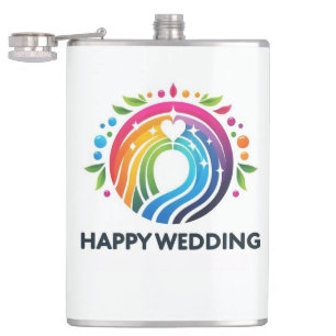 Petaca Un regalo Boda elegante y personalizado