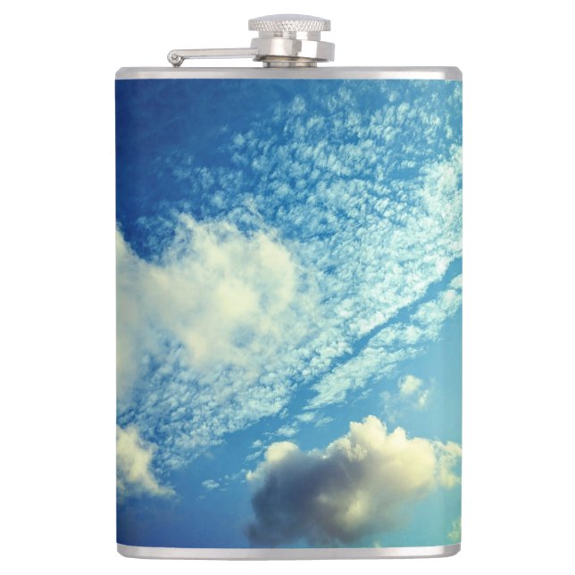 Petaca Un rociado de nubes (Anverso)
