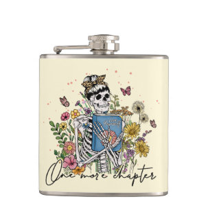 Petaca Un Skeleton floral más de capítulo