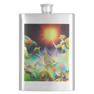 Petaca Una época de pintura de aceite recompensas