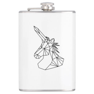 Petaca Unicornio de polígono