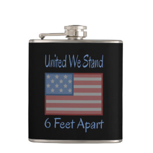 Petaca United We Stand 6 Feed Apart Bandera De Estados Un