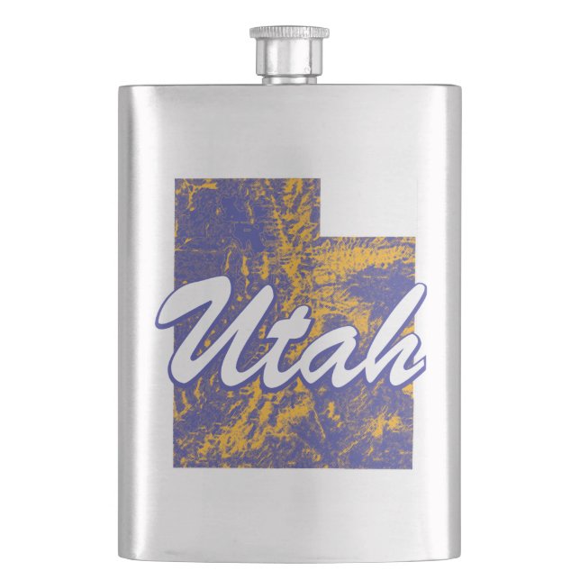 Petaca Utah (Anverso)