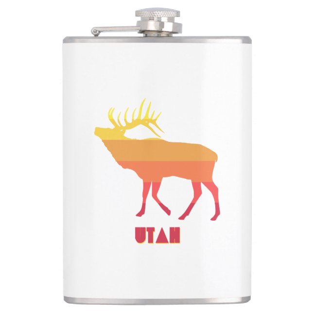 Petaca Utah Elk (Anverso)
