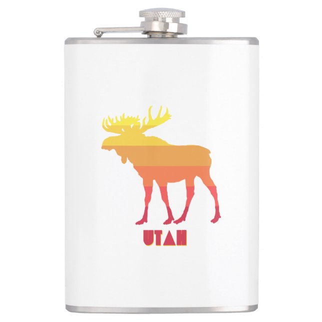 Petaca Utah Moose (Anverso)