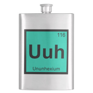 Petaca Uuh - Elemento de tabla periódica de química unh