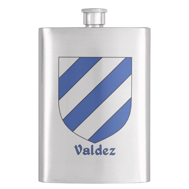 Petaca Valdez Heraldic Shield (Anverso)