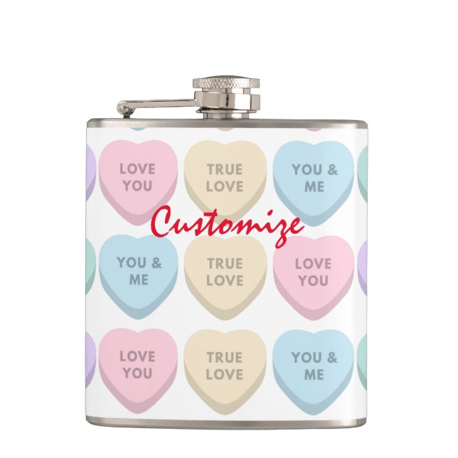 Petaca Valentine Candy Hearts Thunder_Cove (Anverso)
