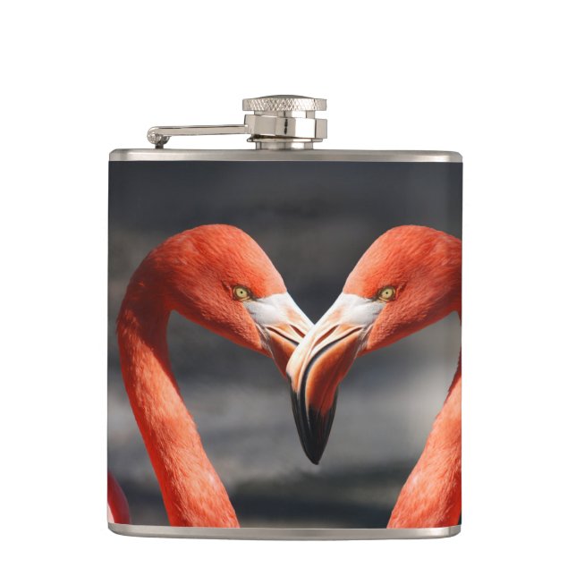 Petaca Valentine Flamingo (Anverso)