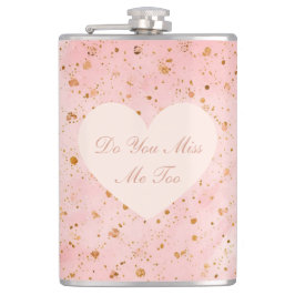 Petaca Valentine's Day, Do You Miss Me Too,Pink Love Hear