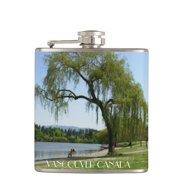 Petaca Vancouver Personalizado de la máscara de recuerdo  (Anverso)