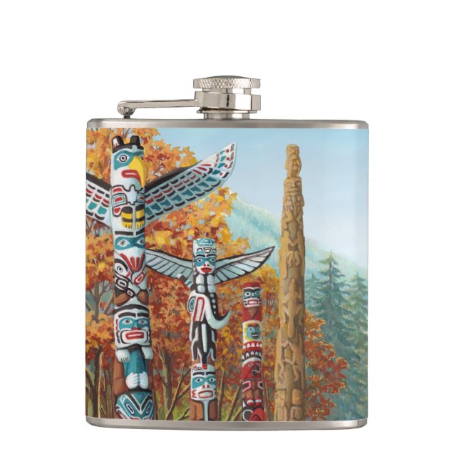 Petaca Vancouver Souvenir Flask 2 Worlmark Gifts (Anverso)