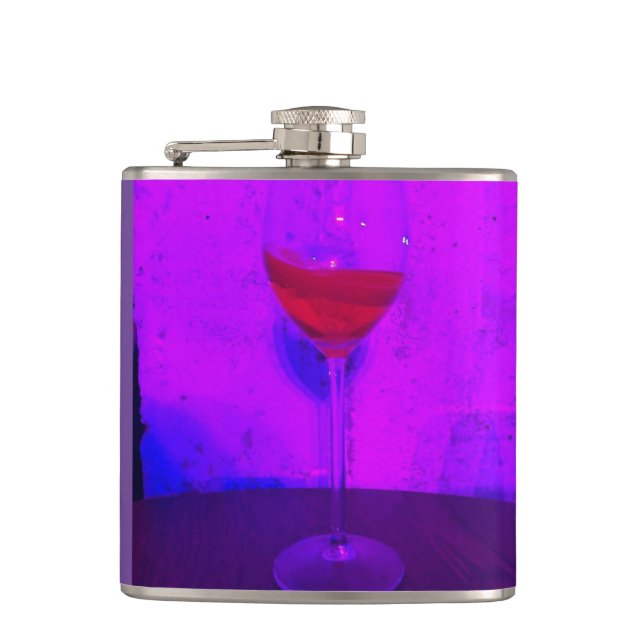 Petaca vaso de vino tinto (Anverso)