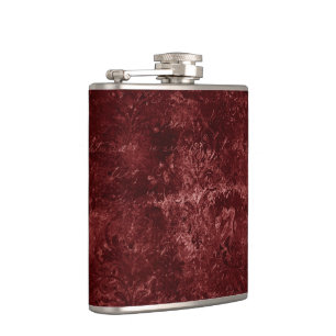 Petaca Velvety Henna Damask   Grunge con angustia roja