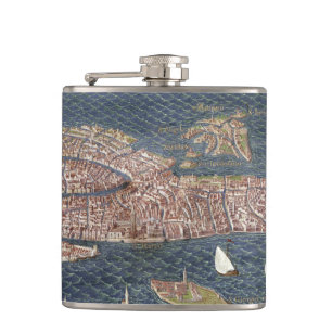 Petaca VENECIA: MAPA, siglo XVI