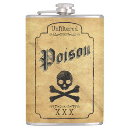 Petaca Veneno sin filtro - Humor gótico oscuro