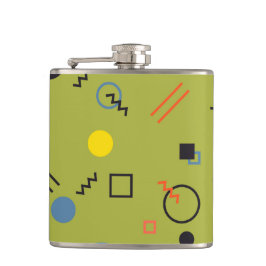 Petaca Verde, moderno, fresco, de moda, urbano,Patrón Mem