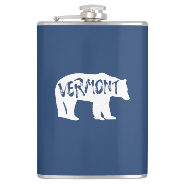 Petaca Vermont Bear (Anverso)