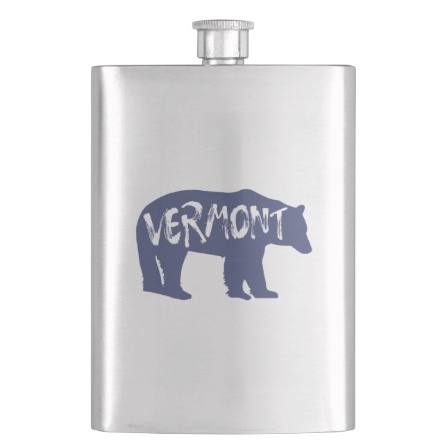 Petaca Vermont Bear (Anverso)